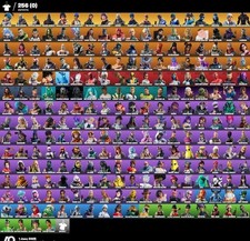 400+ skins exclusives vbucks