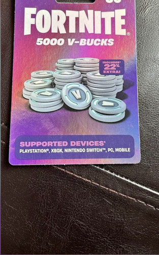Fortnite bucks card 5000 - bucks,