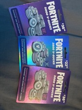 Vbucks 5000, 5000, 2800, given